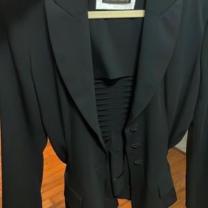 Vintage Plein Sud Pleated Black Jacket Size 42 (French). Never worn